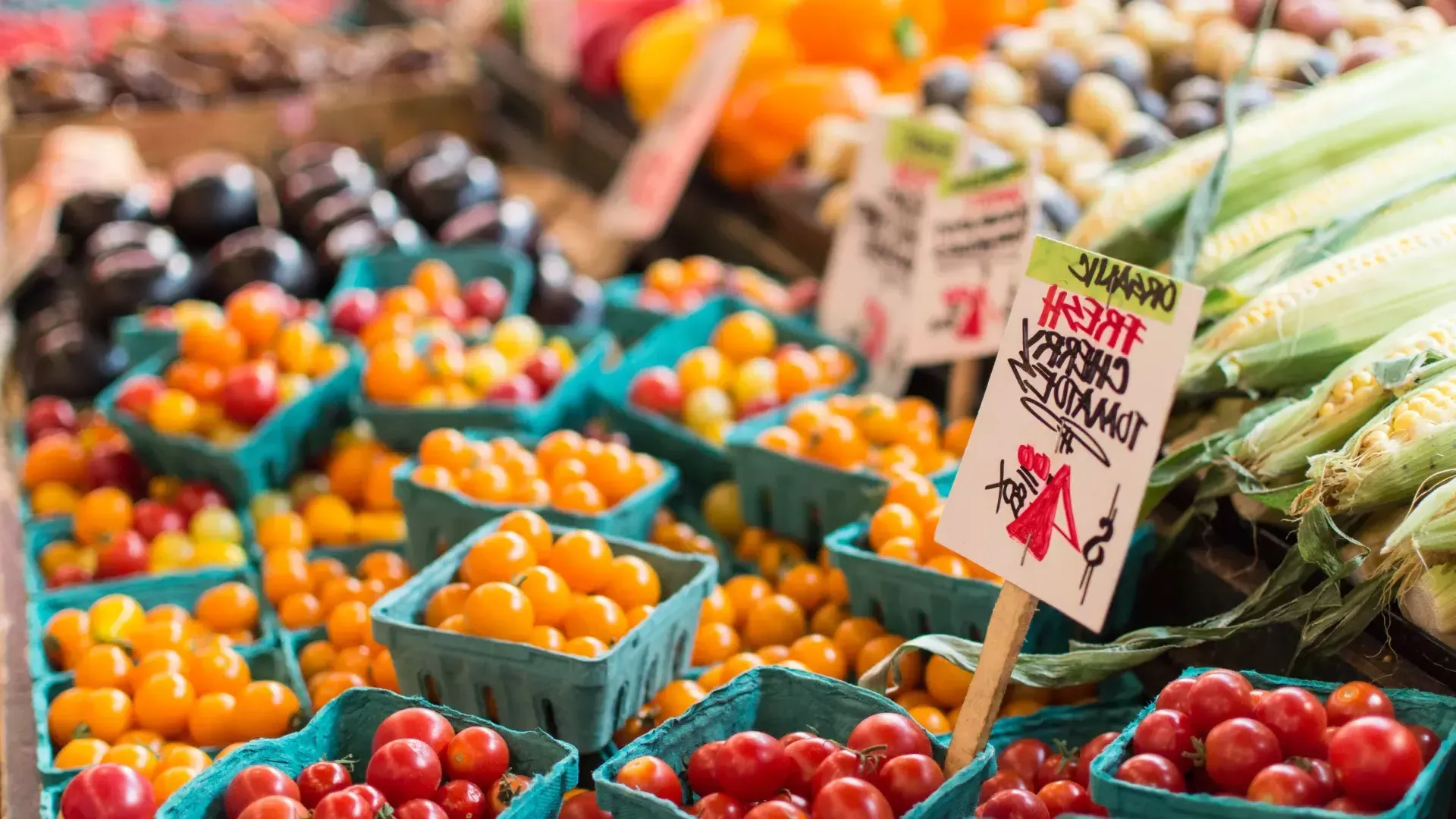 Tomates du marché paysan